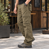 Marco Relaxed Cargo Pants - Olive