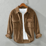 Lucifer Corduroy Shirt - Brown