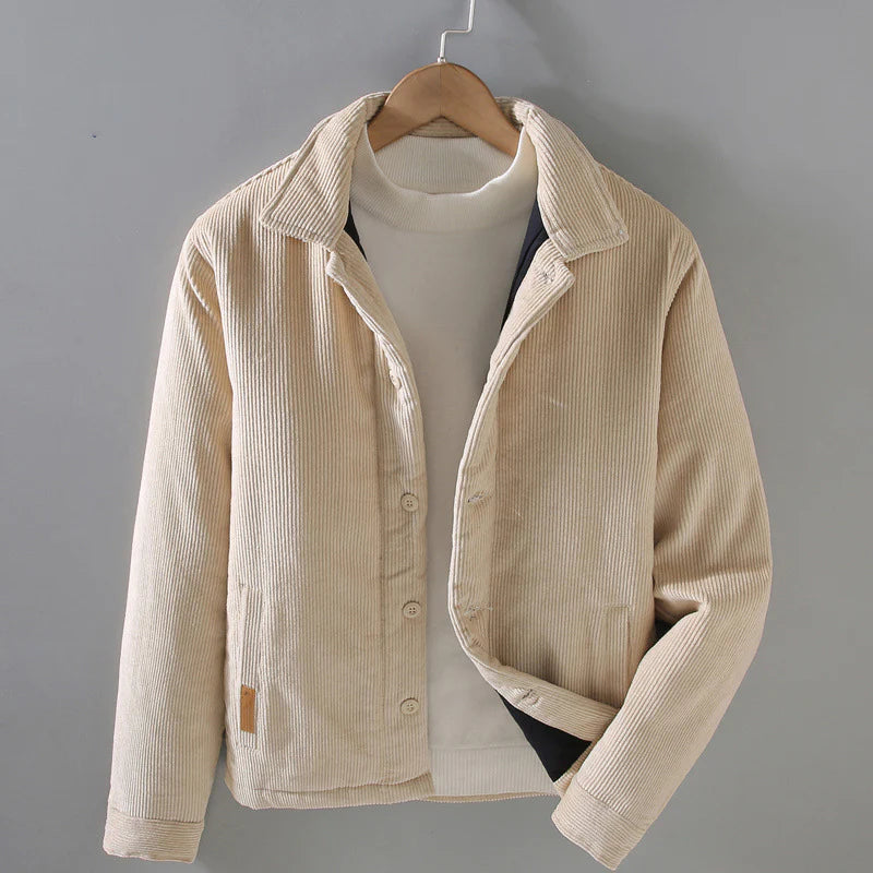 Kensington Corduroy Jacket - Beige