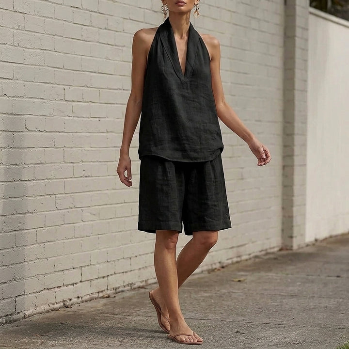 Florence Halter Set - Black