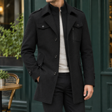 Macaire Layered Jacket - Black