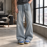 Oliver Wide Leg Jeans - Blue