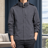 Dario Hooded Jacket - Dark Gray