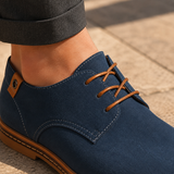 Dario Lace-Up Derby Shoes - Lead Product Detail