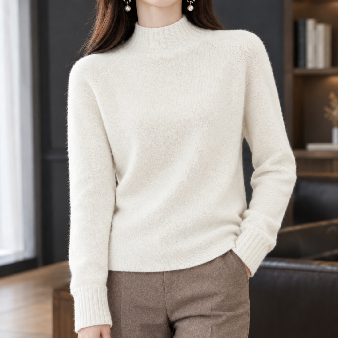 Eden-Jade Cashmere Sweater - As Pictured