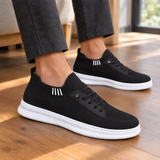 Bellagio-Garda Knit Sneakers - Black-wk