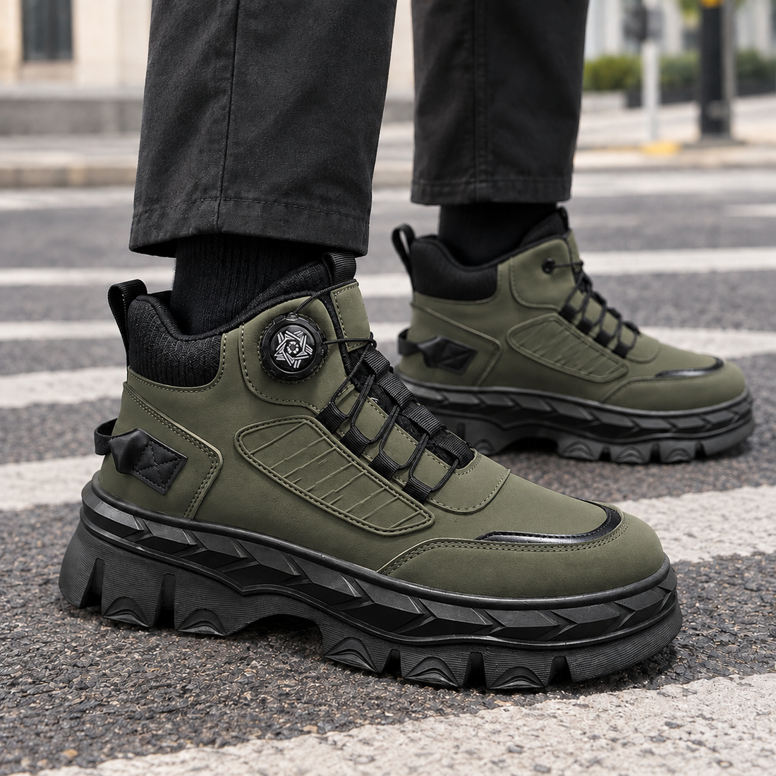 Cagliari-Parma Chunky Sneakers - Green