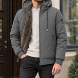Dorian Quilted Jacket - Gray