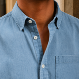 Dorian Chambray Shirt - Lead Product Detail