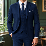 Vaughn Slim Fit Suit - Navy Blue