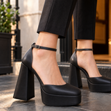 Mazzanti-Siena Platform Heels - Black