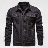 Indigo Denim Jacket - Black