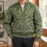 Warrick Bomber Jacket - Green