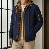 Mason Layered Jacket - Navy Blue