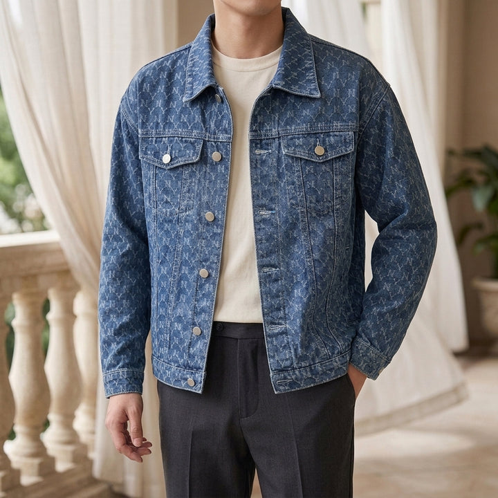 Sterling Relaxed Denim Jacket - Blue