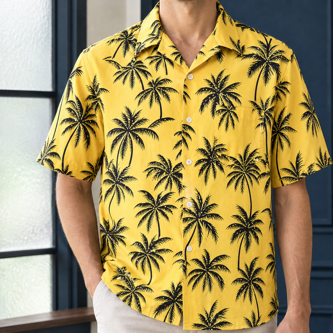 Hudson Relaxed Shirt - Yellow