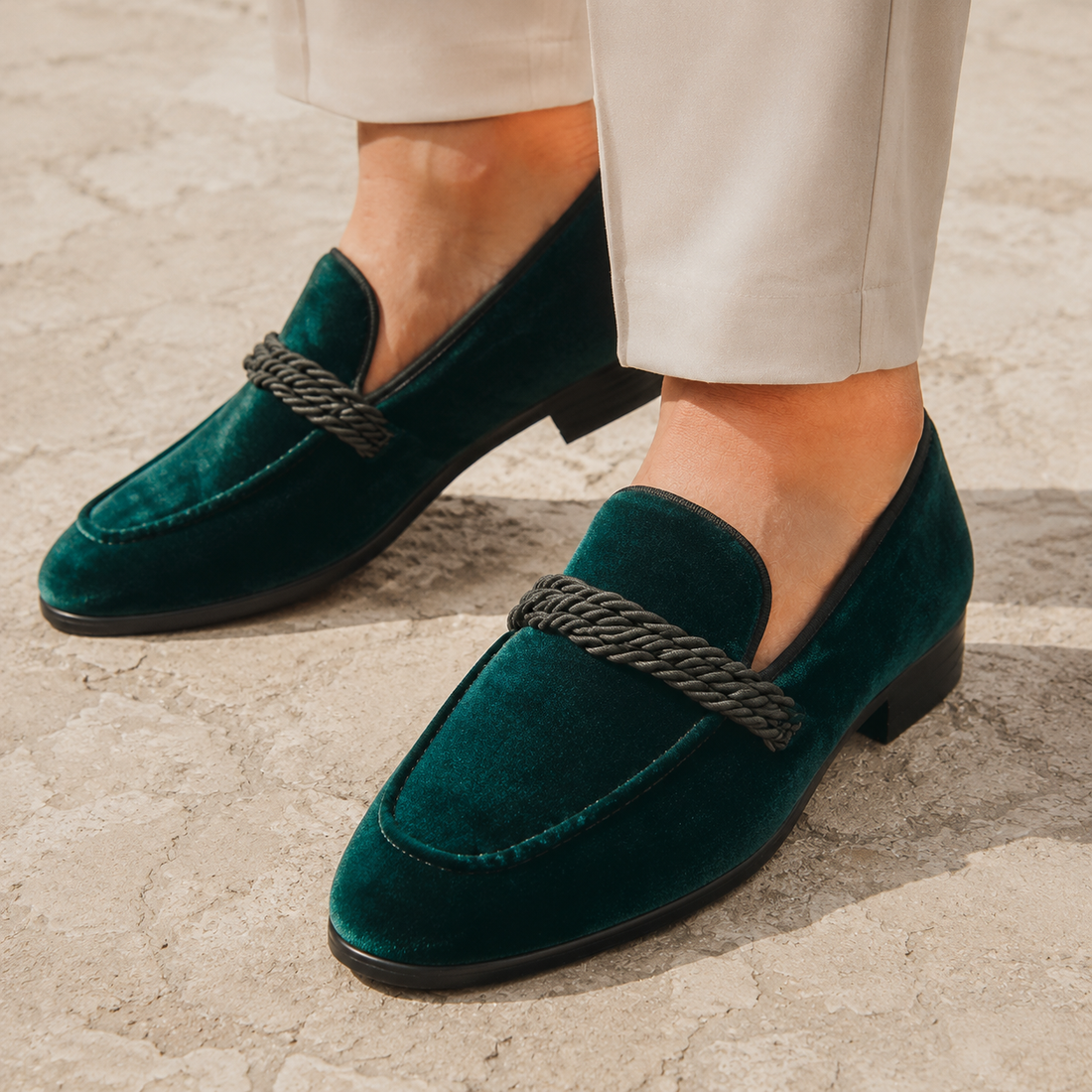 Palladio Rope Loafers - Green