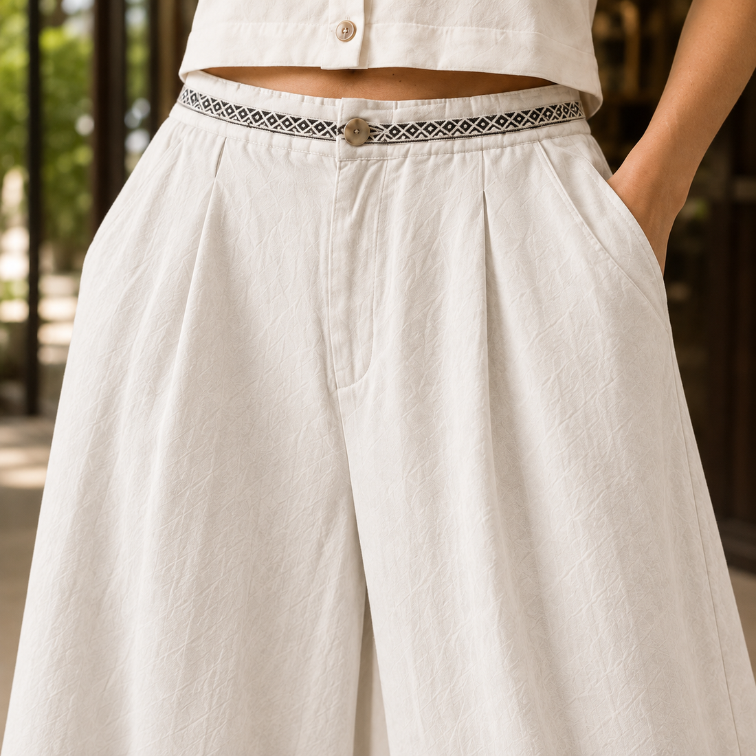 Valeria Wide Leg Pants - Lead Product Detail