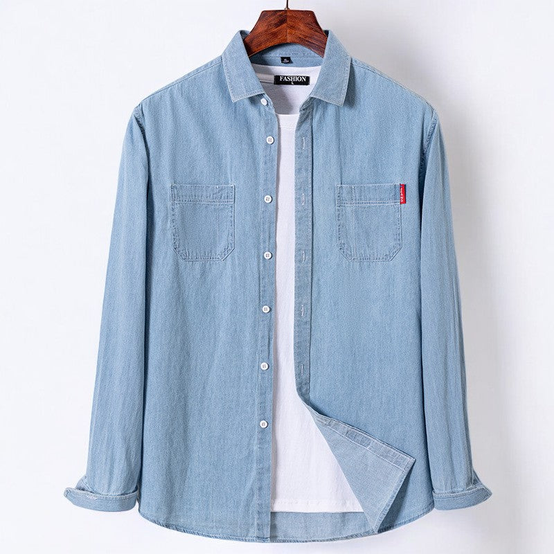 Holmfirth Denim Shirt - Light Blue