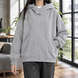 Iolanthe-Rae Hooded Hoodie - Gray