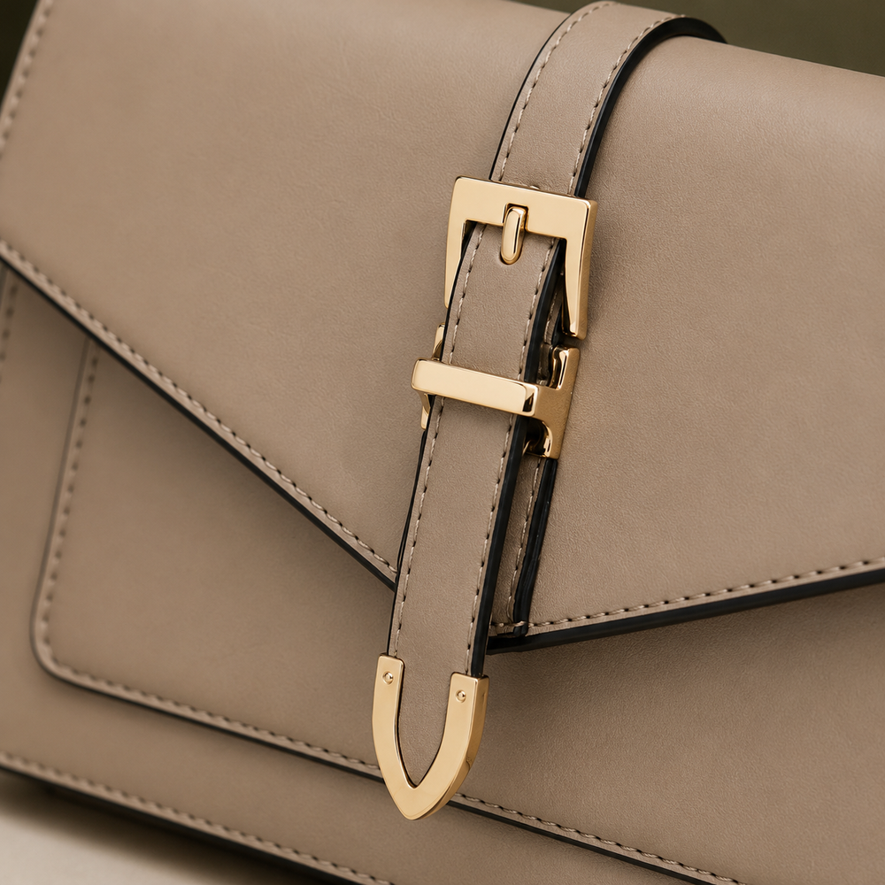 Savoia Buckle Satchel - Lead Product Detail