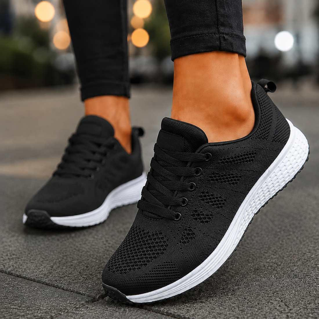 Esposito Orthopedic Sneakers - Black