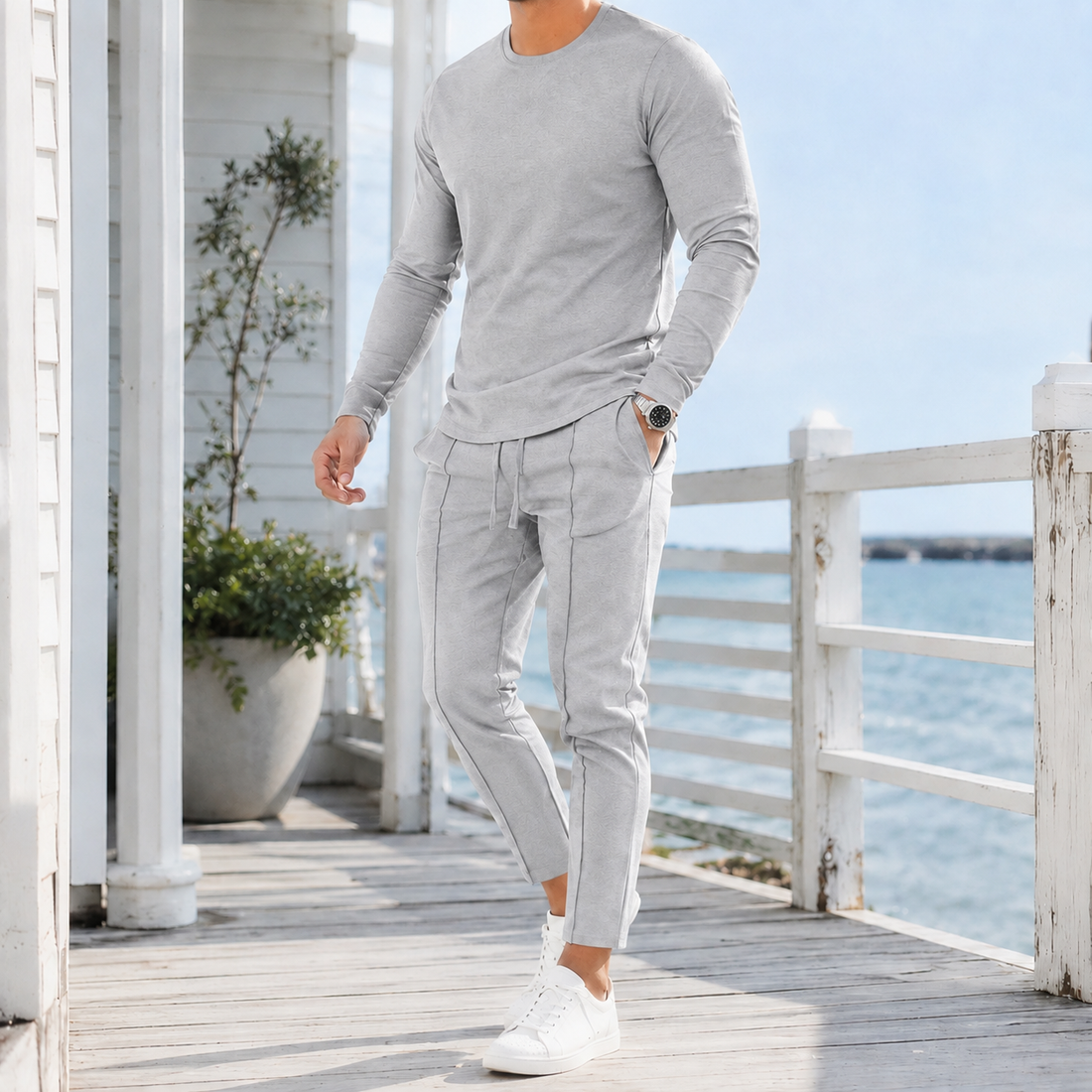 Blake Pintuck Tracksuit - Gray