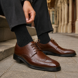 Landini Brogue Derbies - Brown