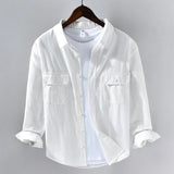 Montreal Pocket Shirt - White