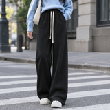 Evelina-Louise Wide Leg Pants - Black