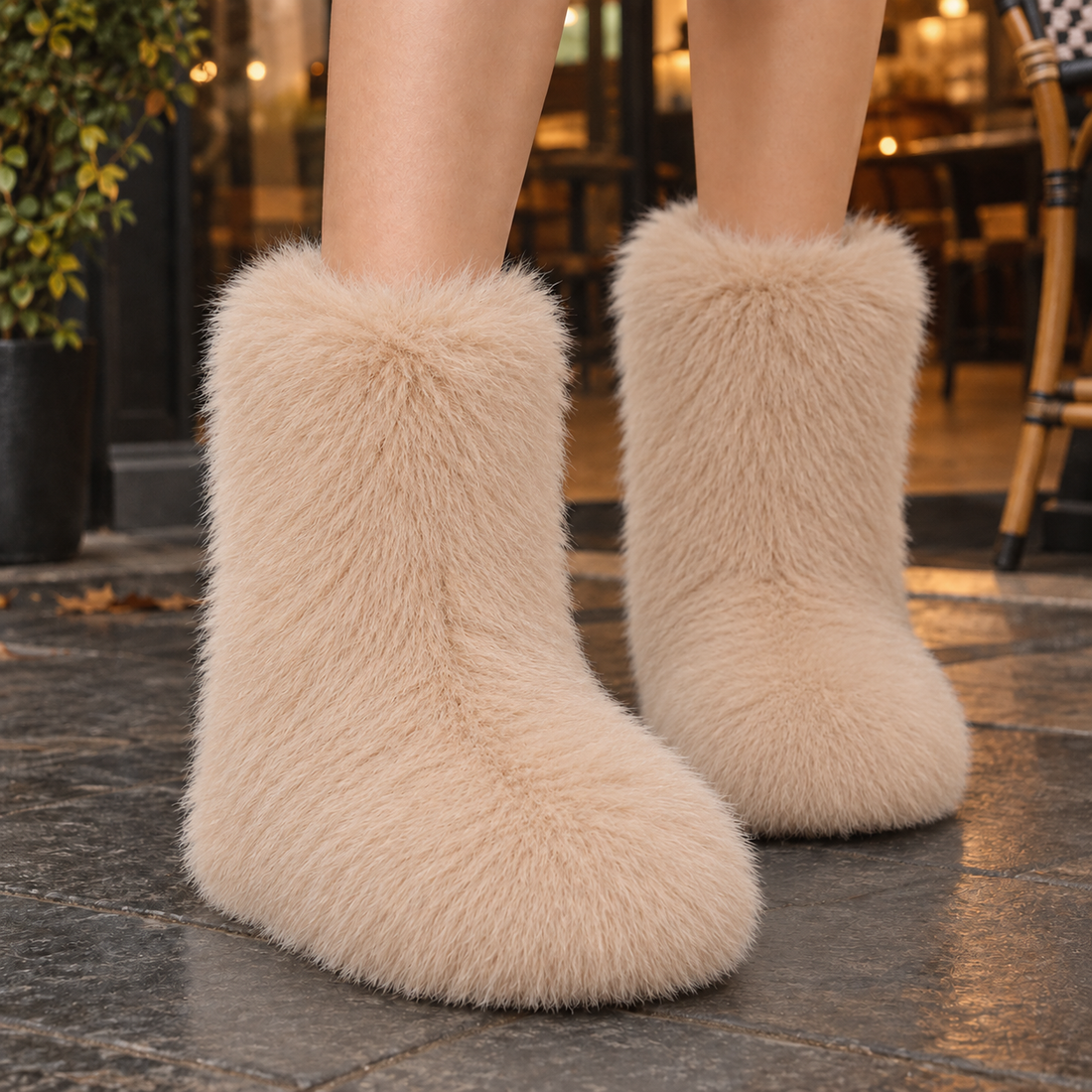 Urbino-Verona Plush Boots - As Pictured