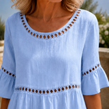 Estella-Rae Eyelet Midi Dress - Lead Product Detail