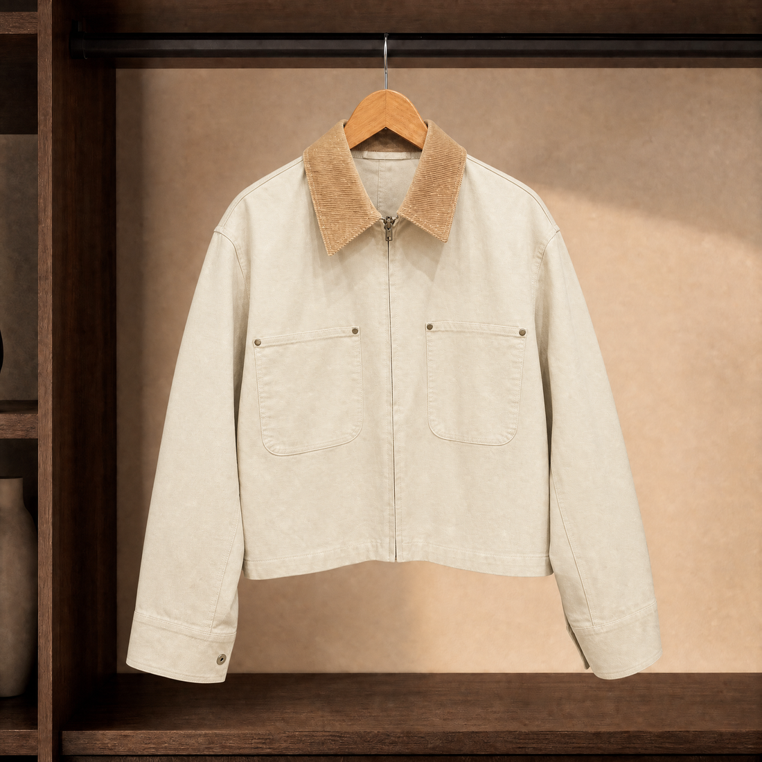 Sterling Utility Jacket - Beige