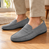 Veralli-Garda Penny Loafers - Gray