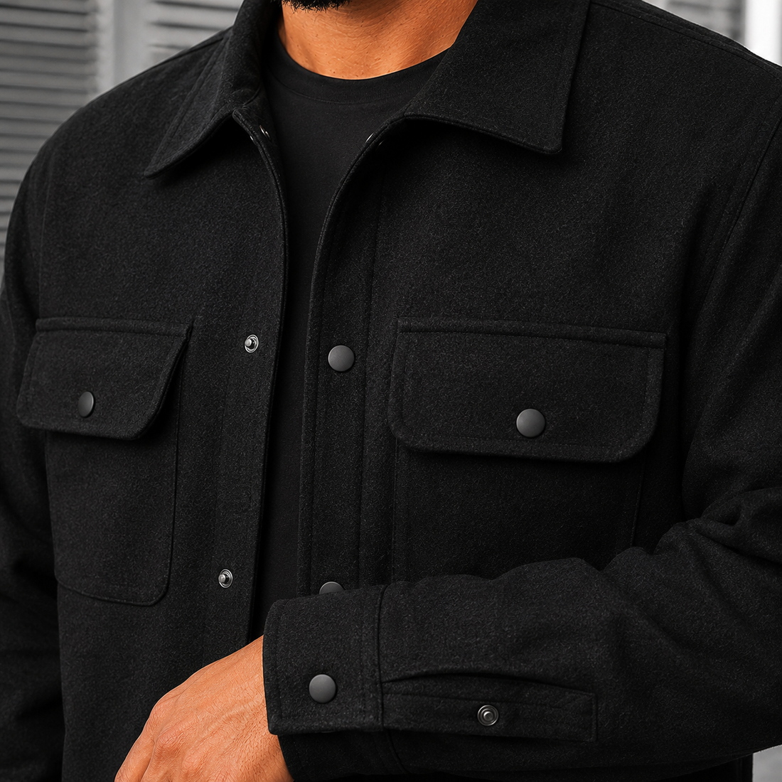 Beckett Utility Jacket - Lead Product Detail