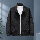 Sullivan Stand Collar Jacket - Black