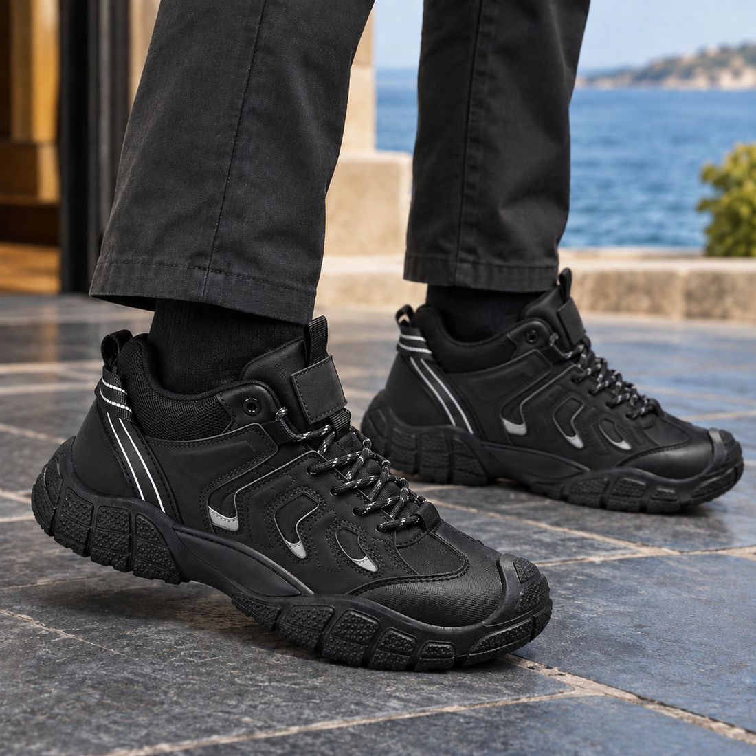 Caprera Rugged Sneakers - Black 2