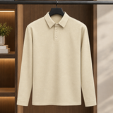 Dorian Collared Polo - Cream