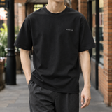 Audric Relaxed T-Shirt - Black (plain)