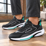 Capri-Vita Mesh Sneakers - Black Gray