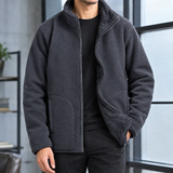 Vaughn Fleece Lined Jacket - Dark Gray