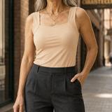 Bianca-Marie Support Tank Top - Nude