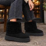 Massimo-Vico Suede Boots - Black European Code