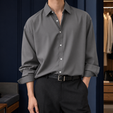 Odilon Oversized Shirt - Gray