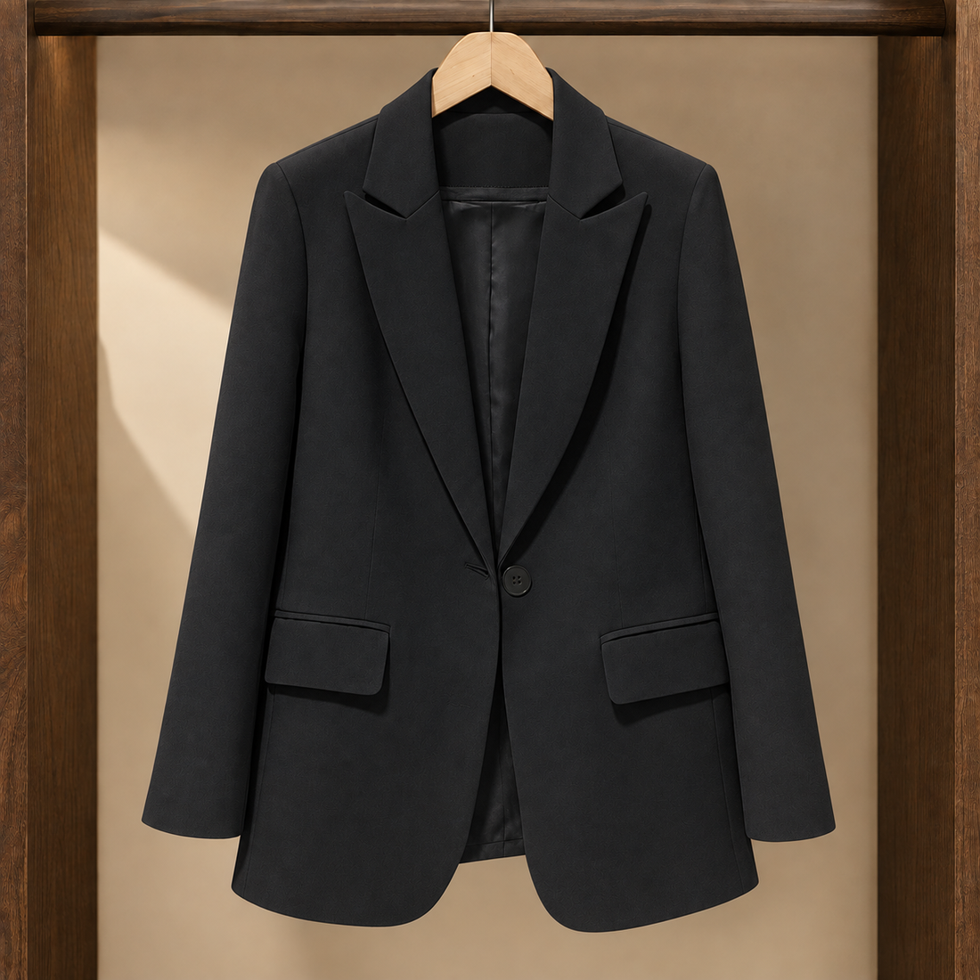 Tatiana-Louise Relaxed Blazer - Black