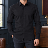 Marco Fitted Shirt - Black
