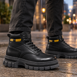 Rimini-Vico Lug Sole Boots - Black