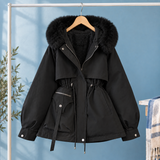 Sabina-Jade Hooded Parka - Black