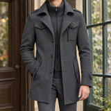 Harlan Wool Coat - Gray