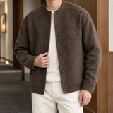 Magnus Baseball Jacket - Brown